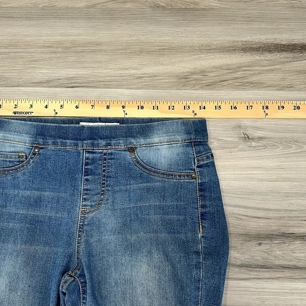 Boston Proper Skinny Straight Leg Stretch Women's 2 Jeans Light Washed Denim